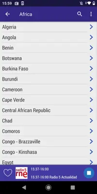 Radioline android App screenshot 11